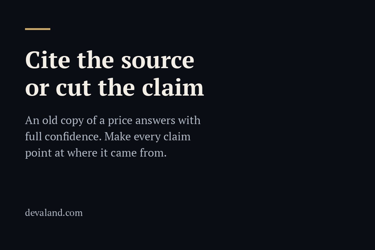 Two AI Assistants, Two Prices: Cite the Source or Cut the Claim