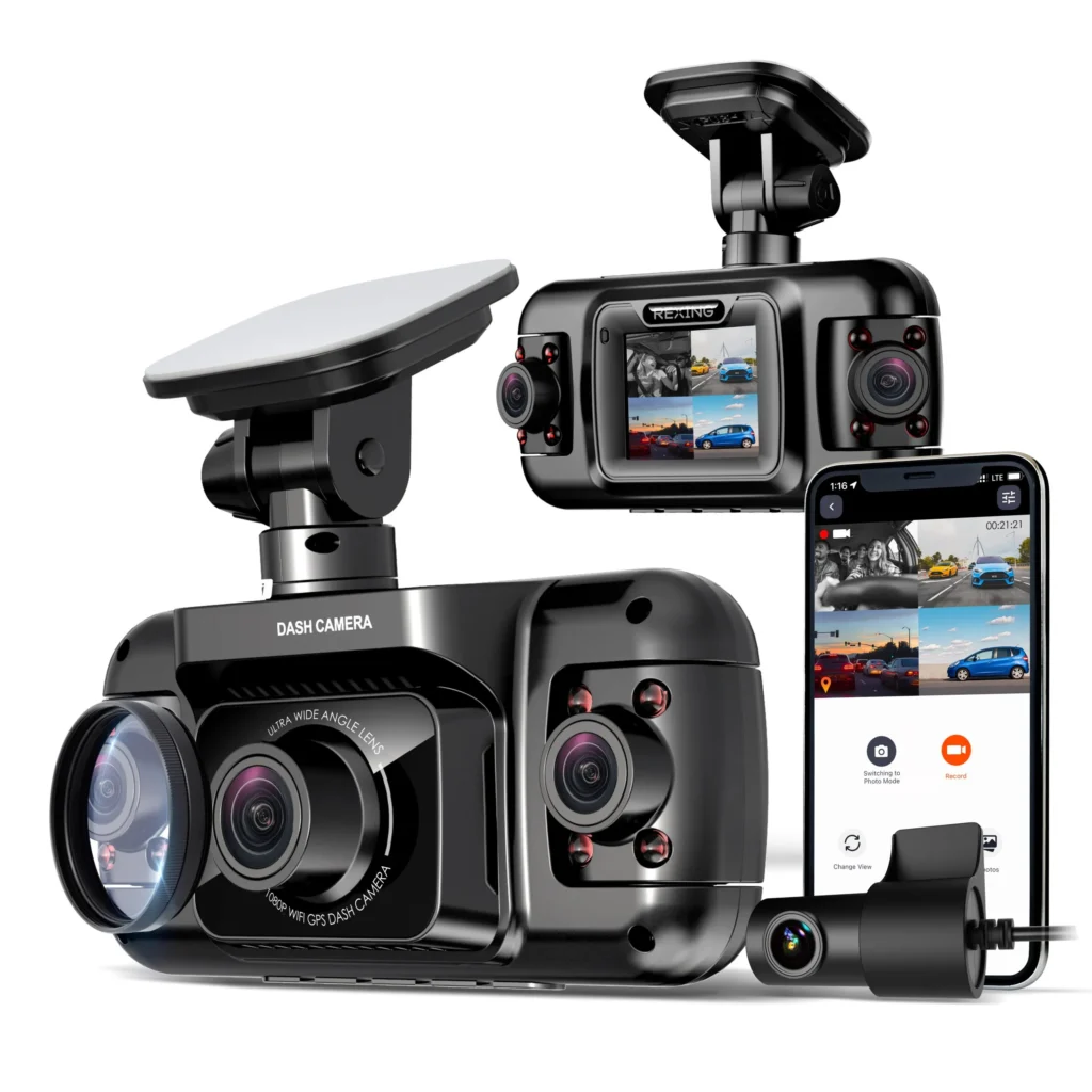 Las mejores cámaras de tablero de 2023: por qué necesita la cámara de tablero de 4 canales Rexing R4 para su automóvil