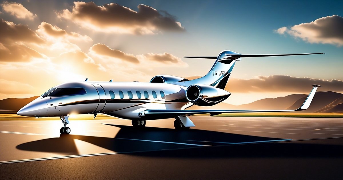 Privatjet-Charter. Anpassbare Innenausstattung eines großen Jets mit voll verstellbaren Sitzen, eleganten Essbereichen und luxuriösen Schlafsuiten.
